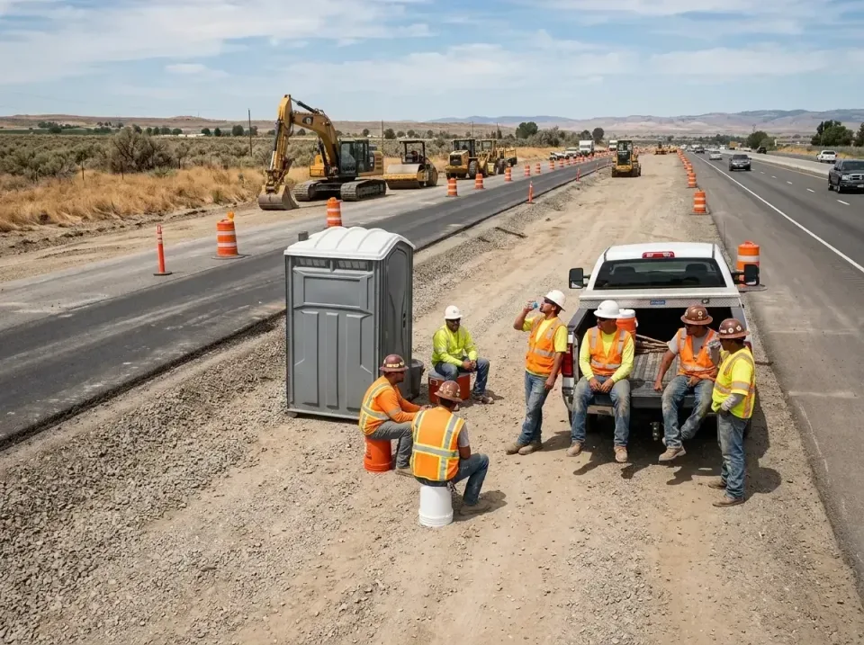 highway-road-construction-crew-007 — frequently asked questions, Porta Potty and Restroom Rentals in Benton City, WA